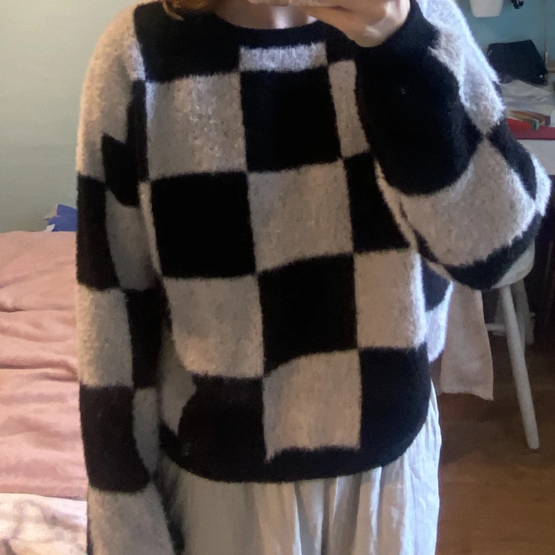 Stickad tröja 