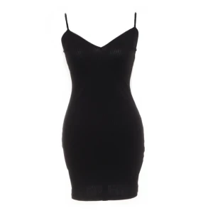 KLÄNNING - En tajt miniklänning med stretchigt material. V-ringad hals och smala axelband. 