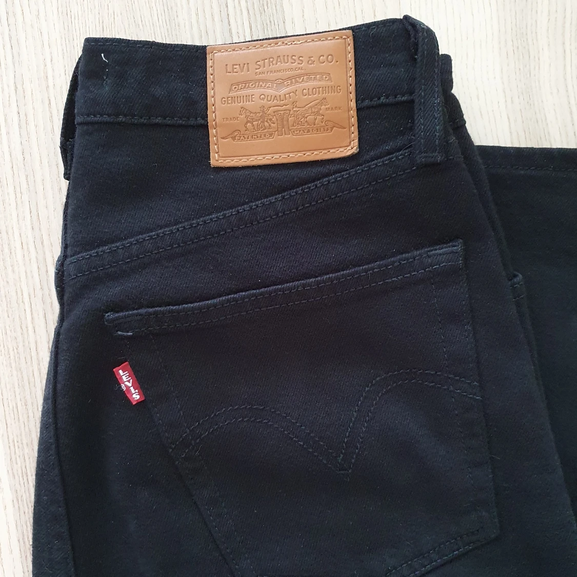 Svarta Levi's ribcage - 90