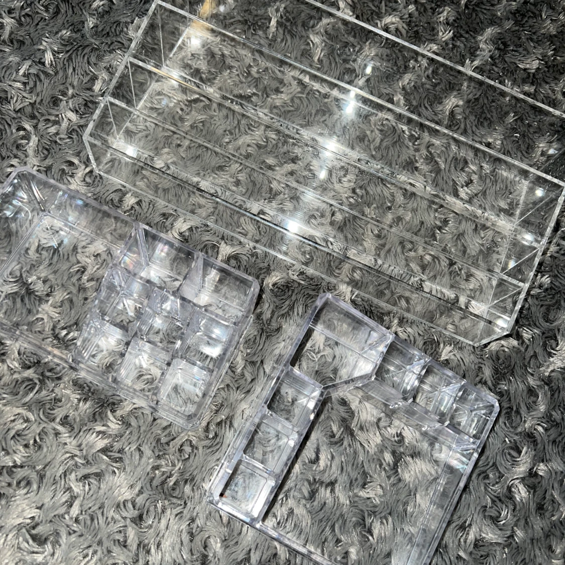 Lådor med fack/sminkställ