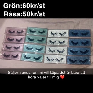 Fransar  - Säljer fransa för en bra pris om ni vill köpa så är det att bara skiva till mig 💕