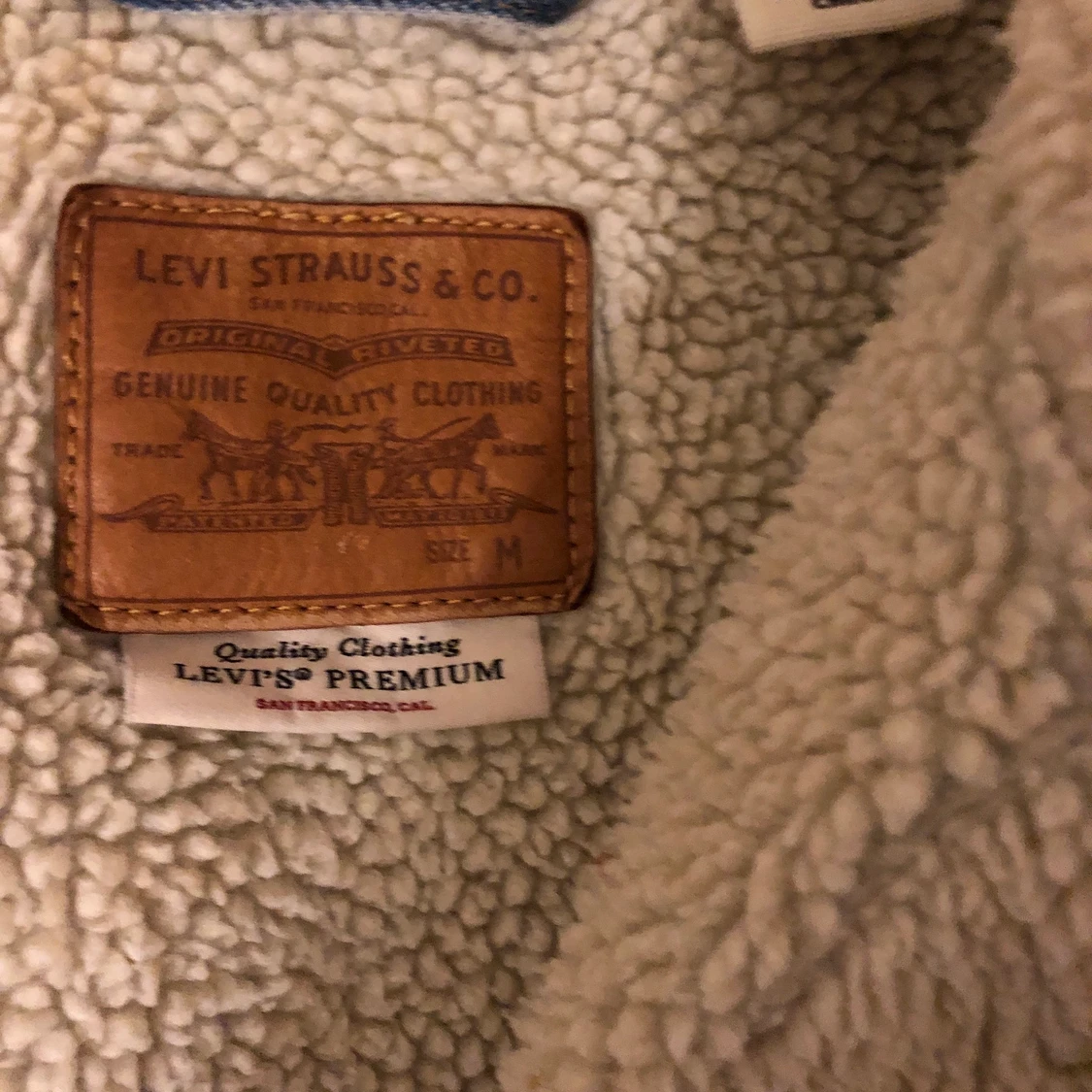 Fodrad jacka från Levi’s - 90