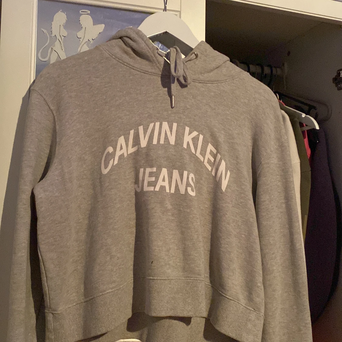 Säljs en Calvin klein hoodie i storlek s
