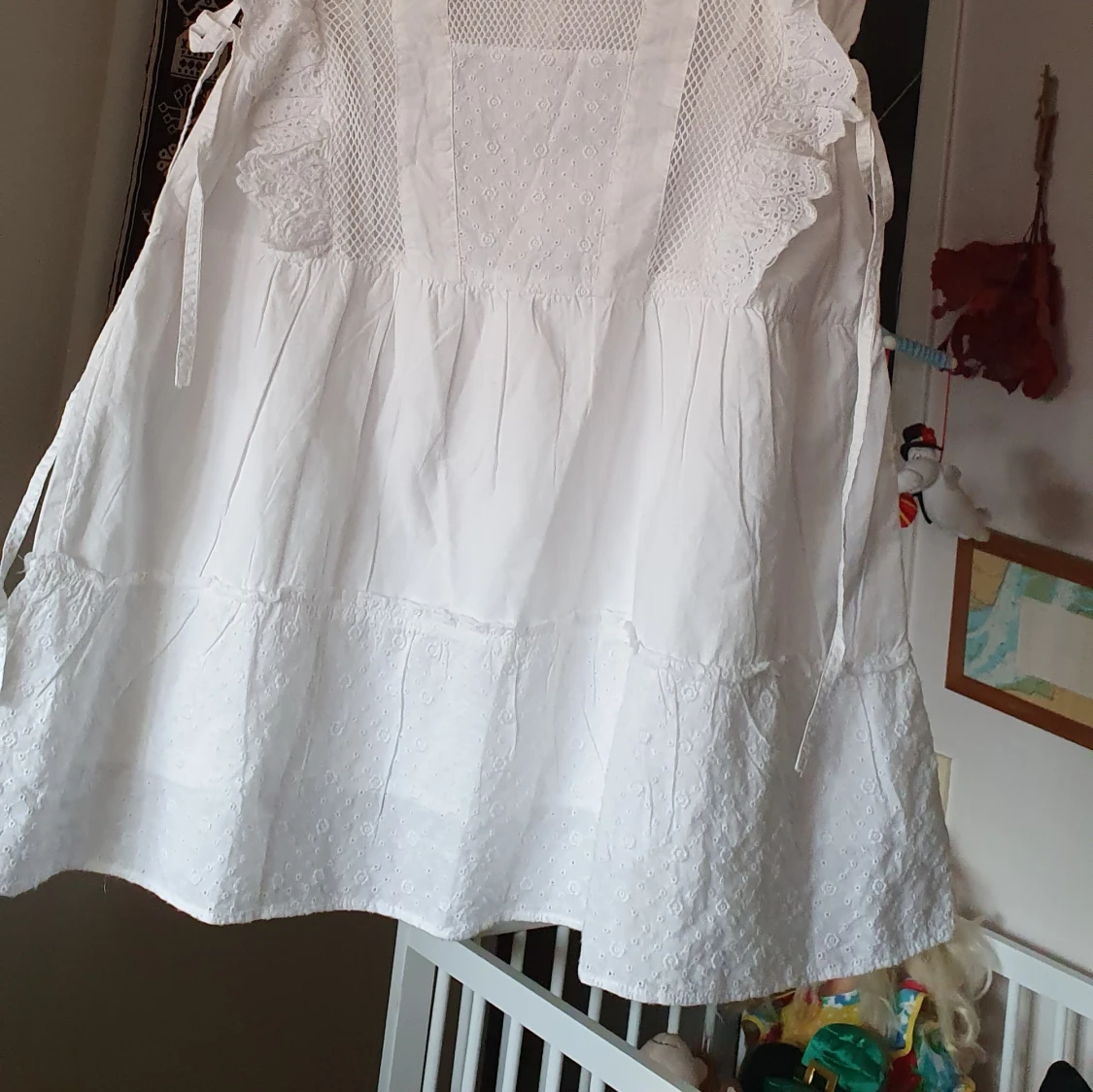 Söt summer kotton klänning  - 91