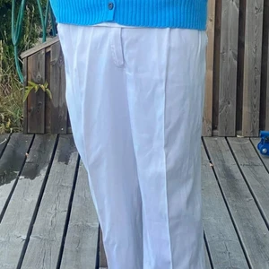 Vita tunna byxor  - Passar mig bra är 181