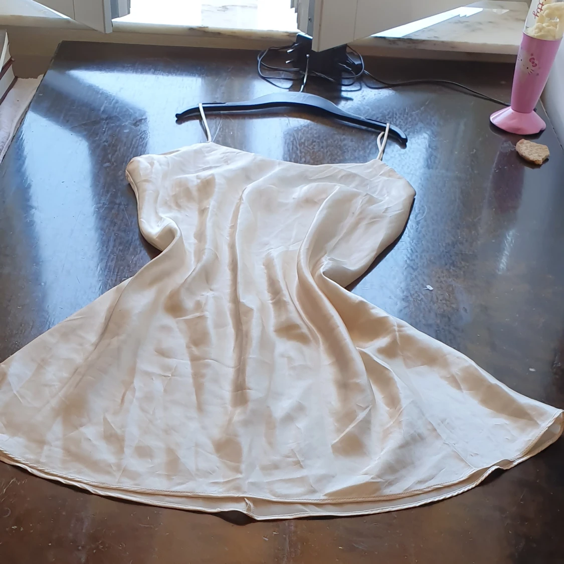 Söt Satin summer klänning  - 91