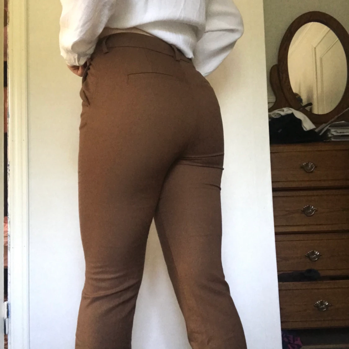 Bruna byxor - 90