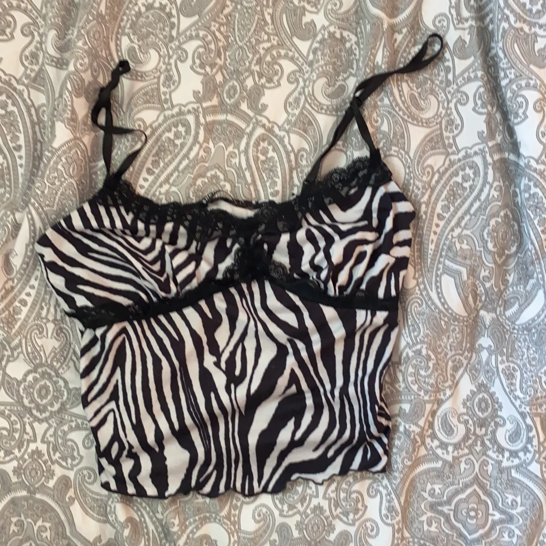 Zebra mönstrat linne  - 90