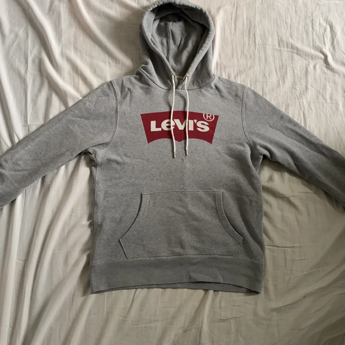 Levi’s hoodie grå storlek S - 90