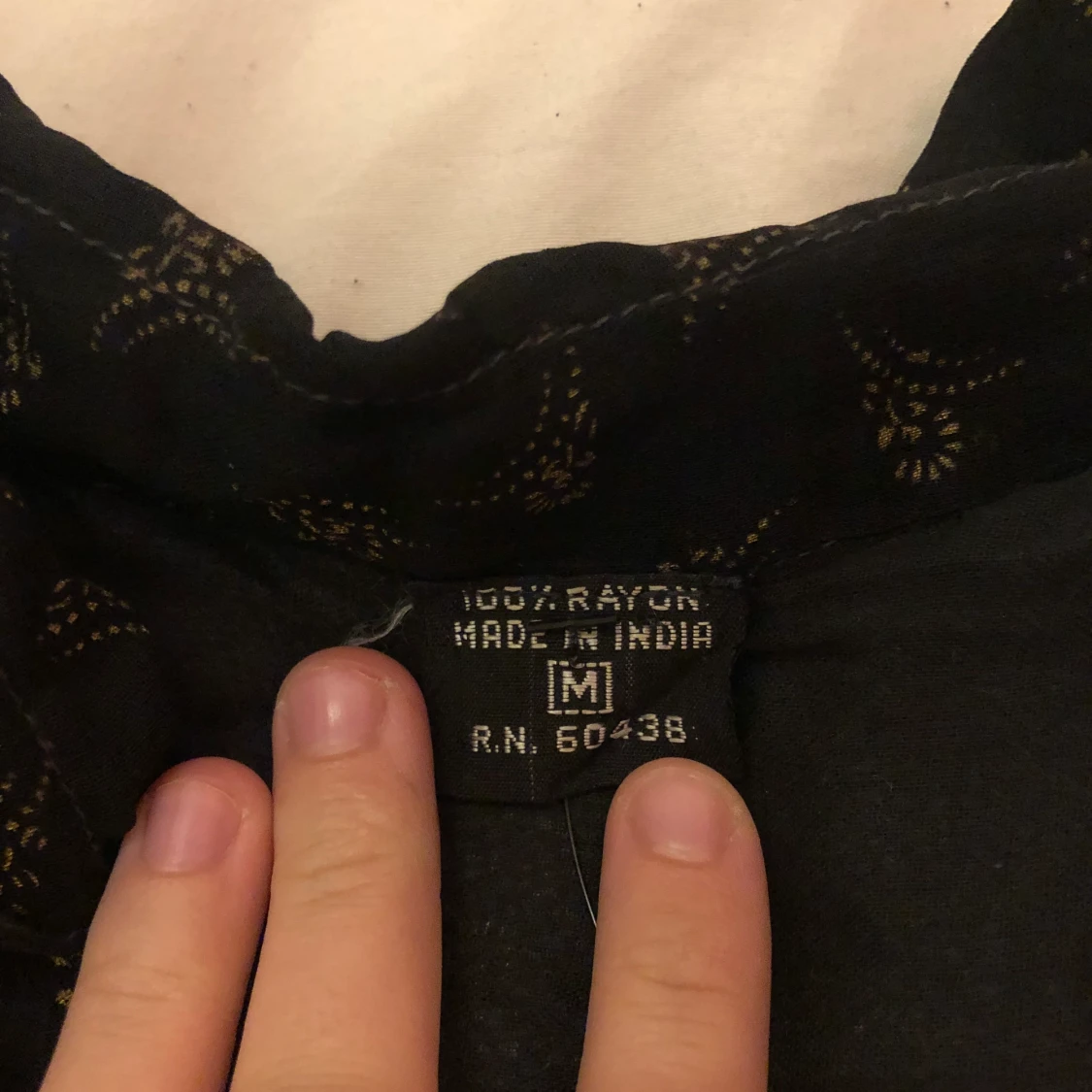 Mönstrad skjorta - 90