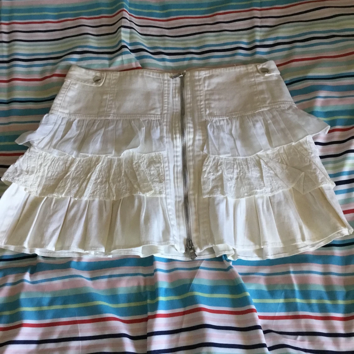 Super fint volong summer jeans och kotton kjol