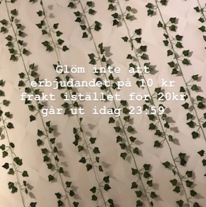 Erbjudande  - Passa på 