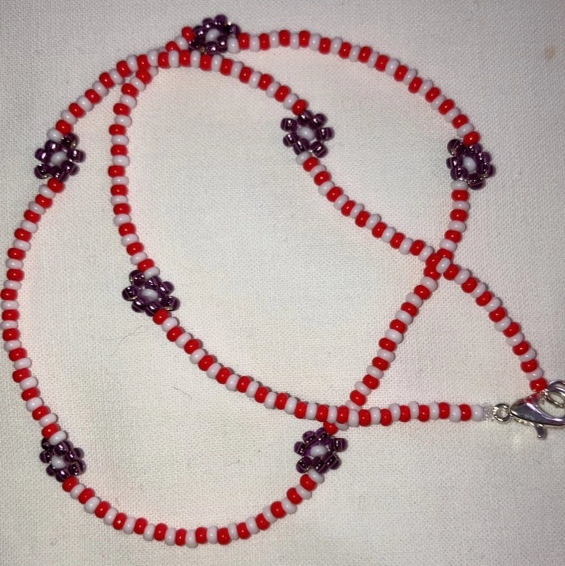 Halsband blommor - 91