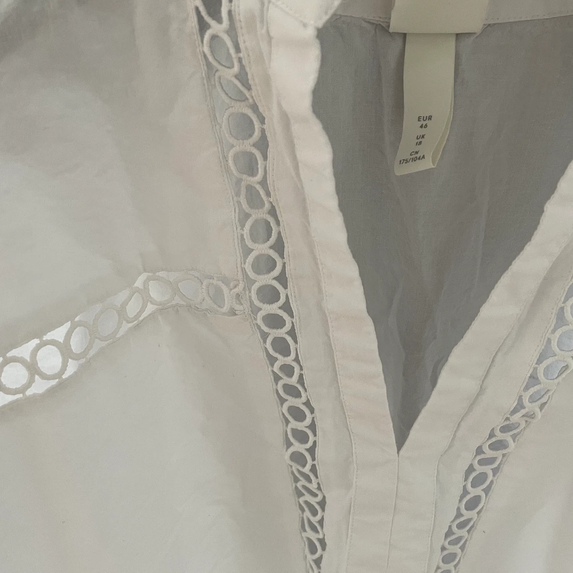 Vit klänning från HM - 90