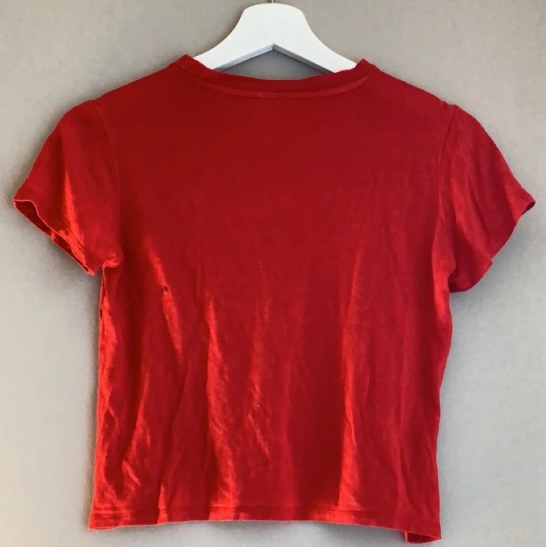 röd usa tröja från hm i stl xs  - 90