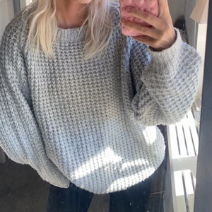 Stickad tröja - Så mysig oversized tröja från lager 157 säljer för jag har två💖 