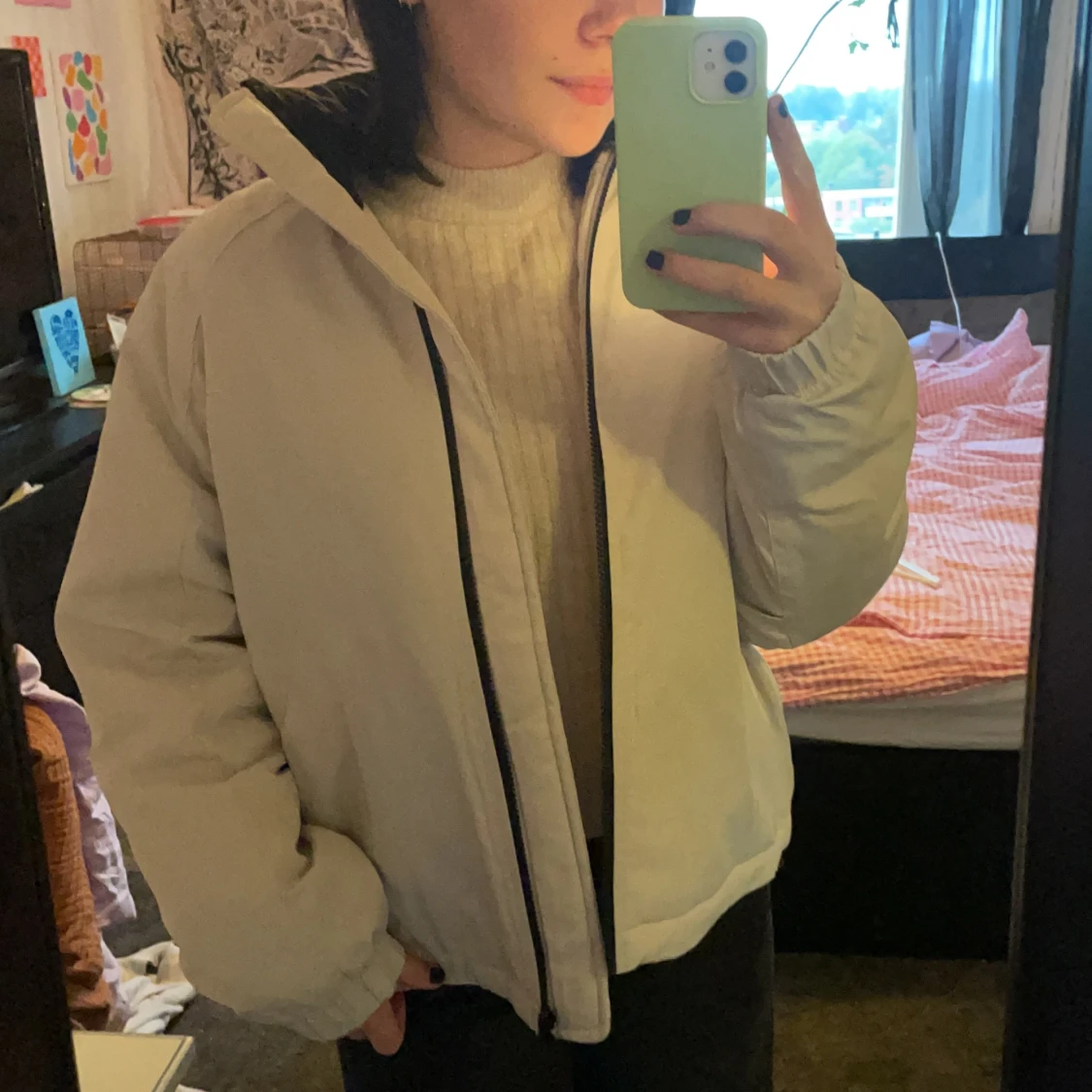 Vit vintage jacka! 