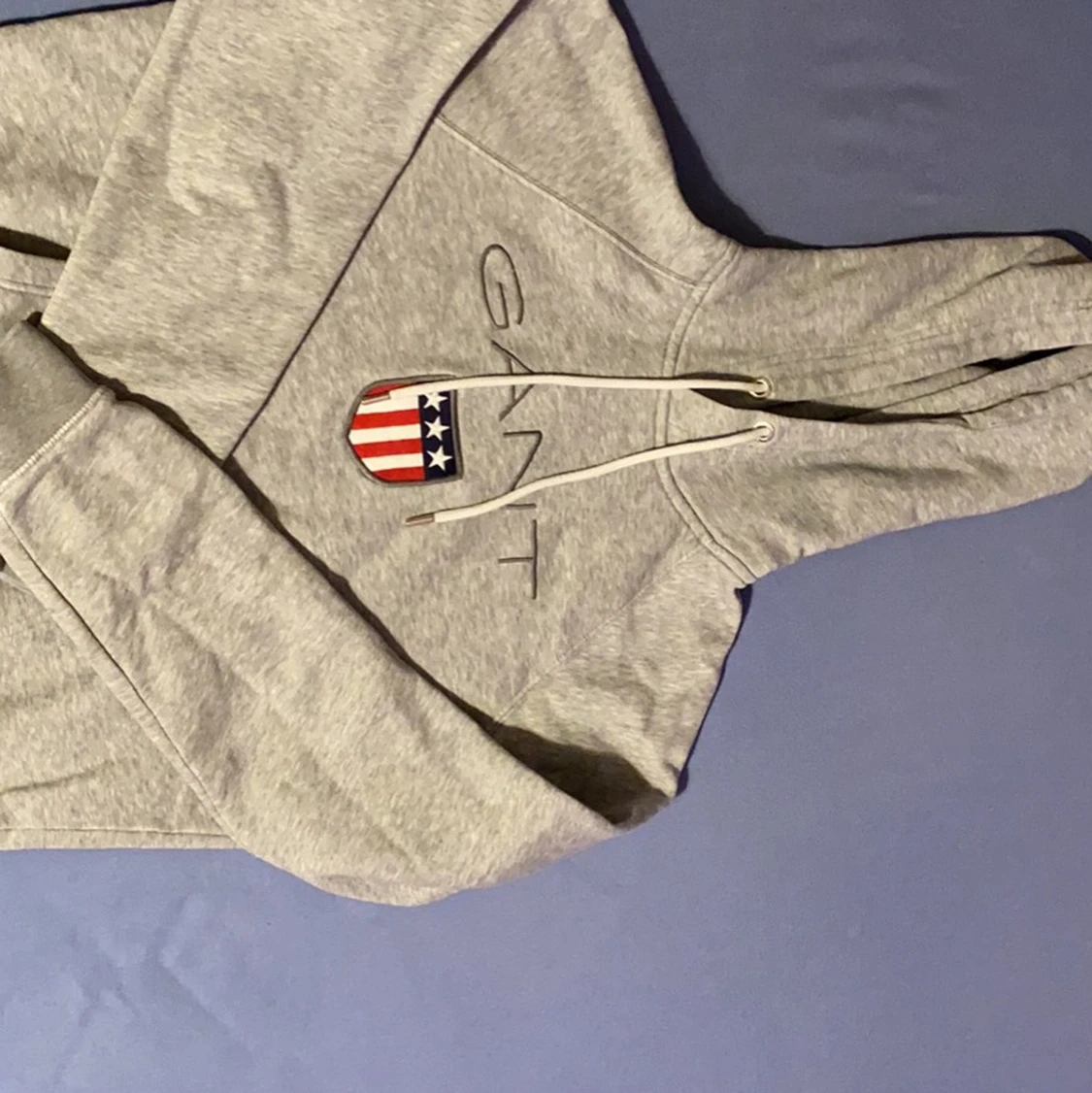 grå GANT Hoodie storlek M.  - 90