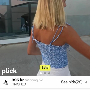 Smockad topp - Sääljer nu denna super söta topp igen då köparen slutat svara💙Toppen är storlek S