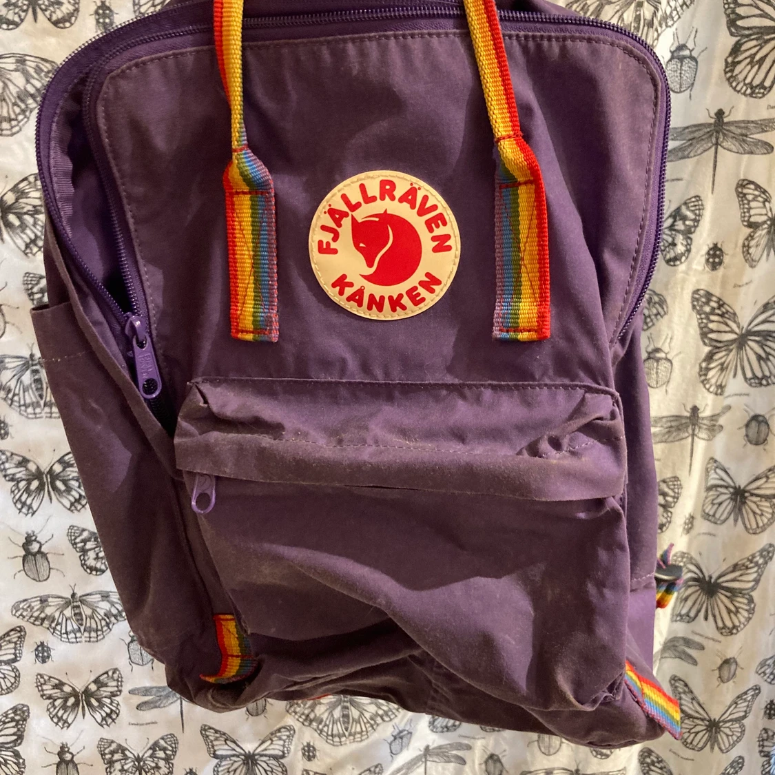 Fjallraven Backpack PURPLE/RAINBOW - 90
