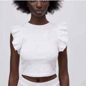 Vit volang topp zara - Intressekoll på denna topp ifrån zara. Super söt!! Kontakta för fler bilder. 