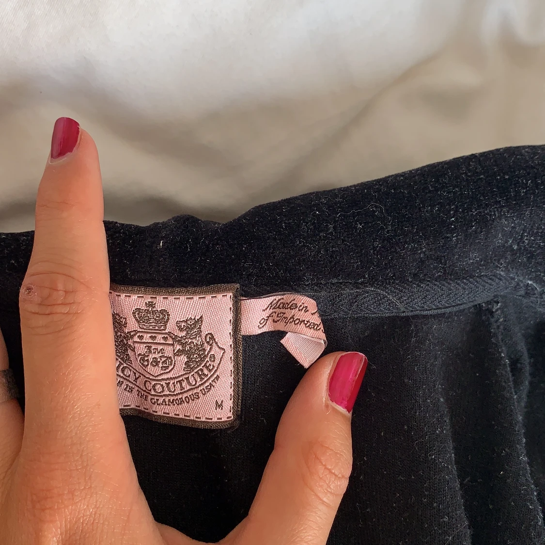 Svart juicy couture hoodie  - 91