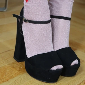 NLY Nelly Black 13.5 CM High Heel Shoes - Perfect condition, good as new. NLY Nelly Black 13.5 CM High Heel Shoes. OPEN TO PRICE NEGOTIATIONS.