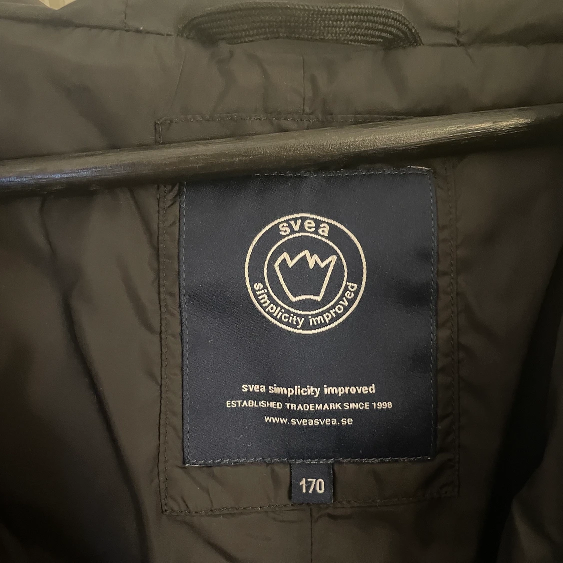 Svart Svea jacka - 91