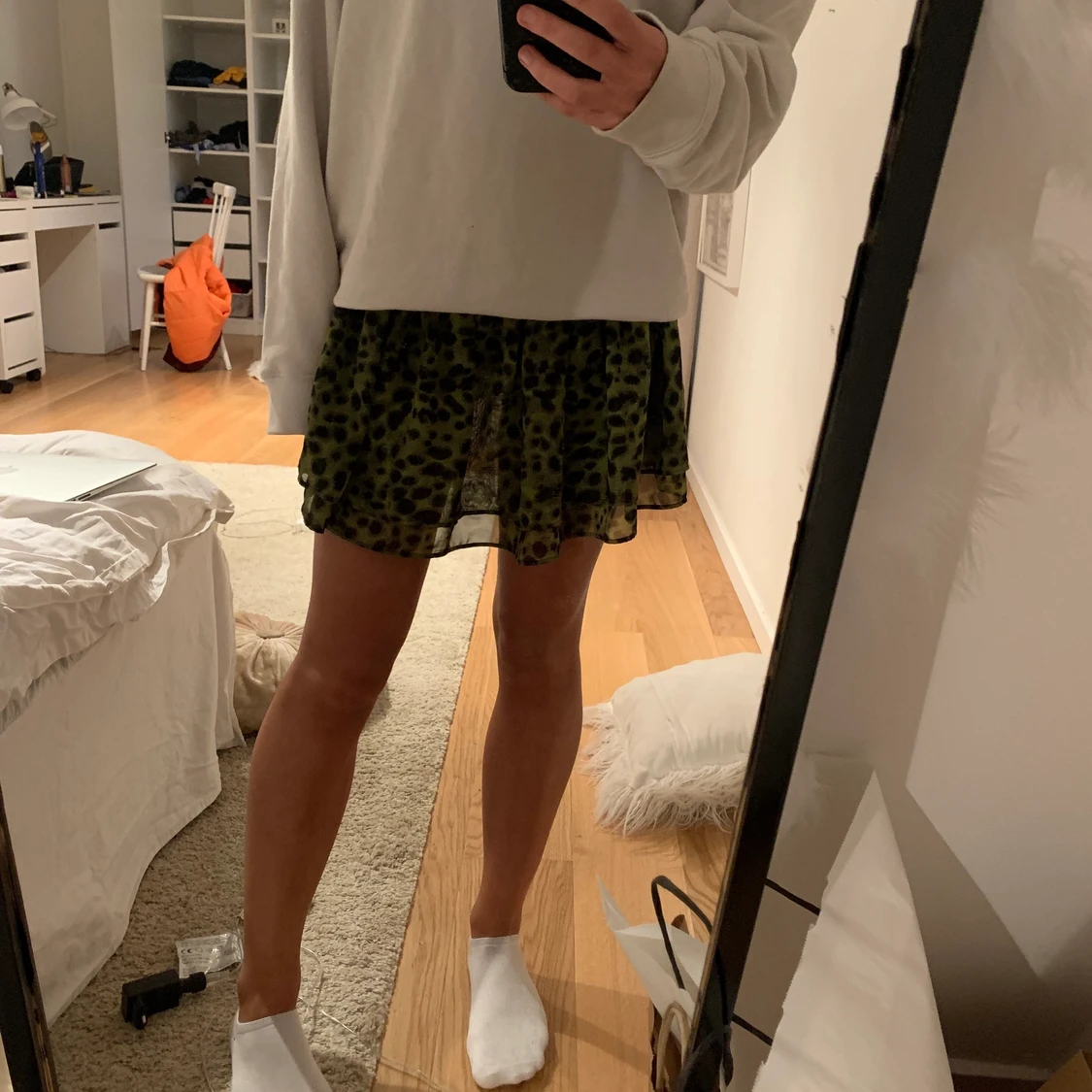 Volangkjol med mönster - 90