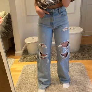 Superfina slitna byxor - Superfina byxor från zara. Aldrig använda! 