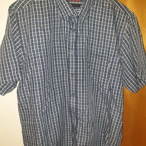 Pierre cardin L - I ny skick fint randigt kortärmad skjorta från djur och rökfritt hem, pris +frakt 