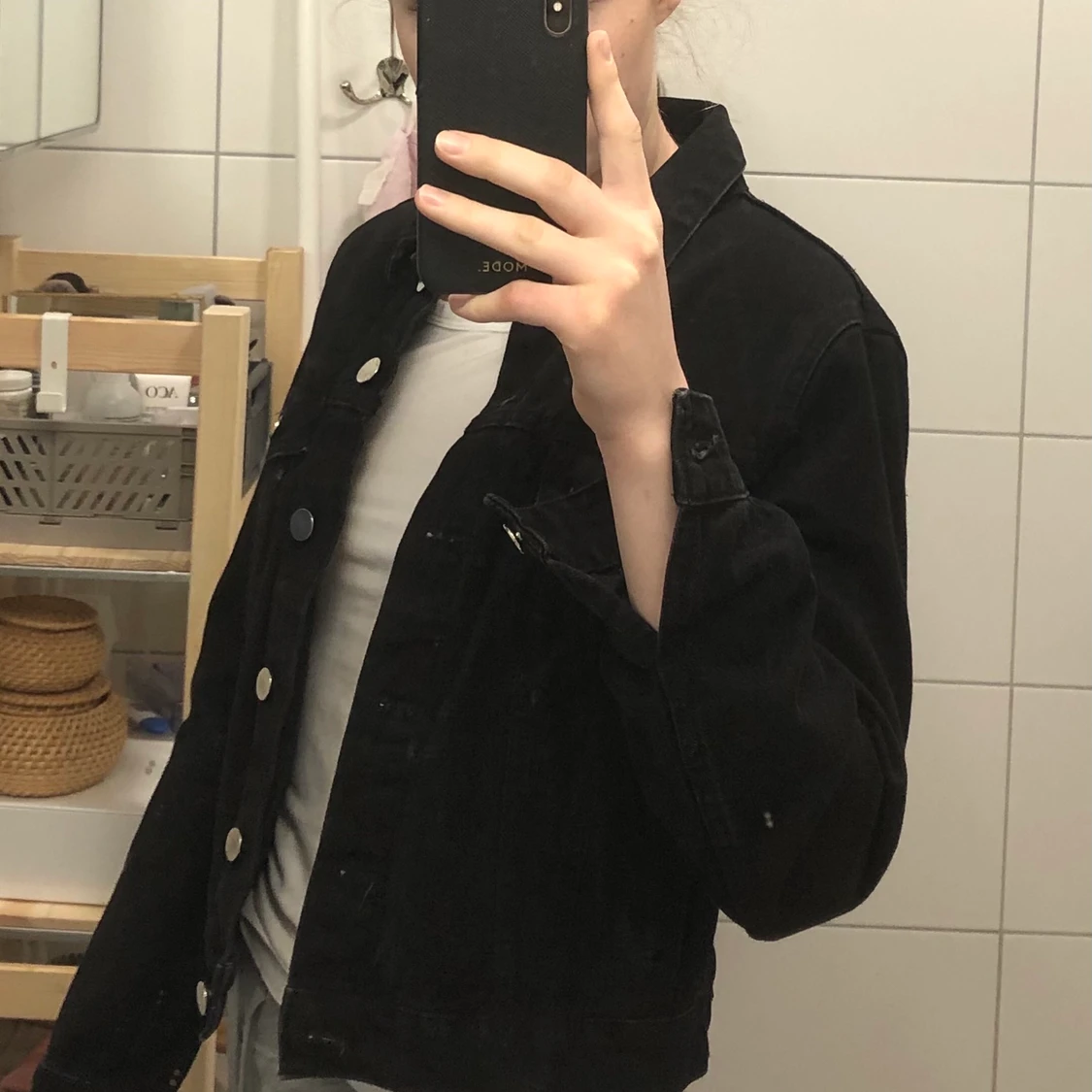 Zara jeansjacka - 90