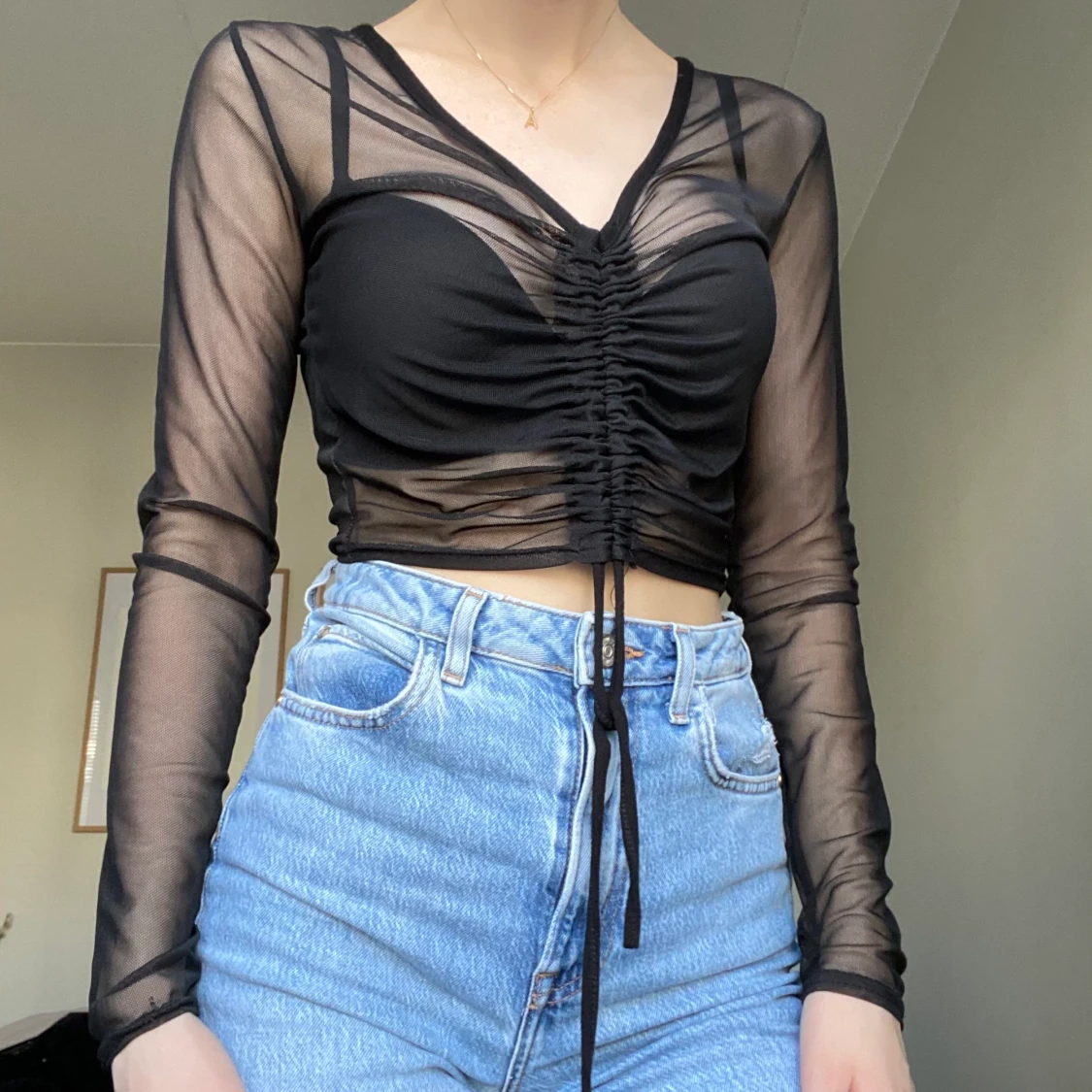 Mesh tröja strl 34/36 - 90