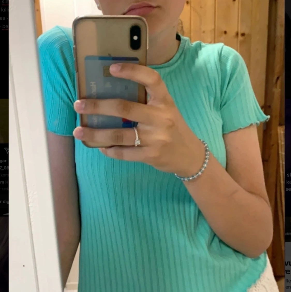 Ljusgrön tröja💚 - 90