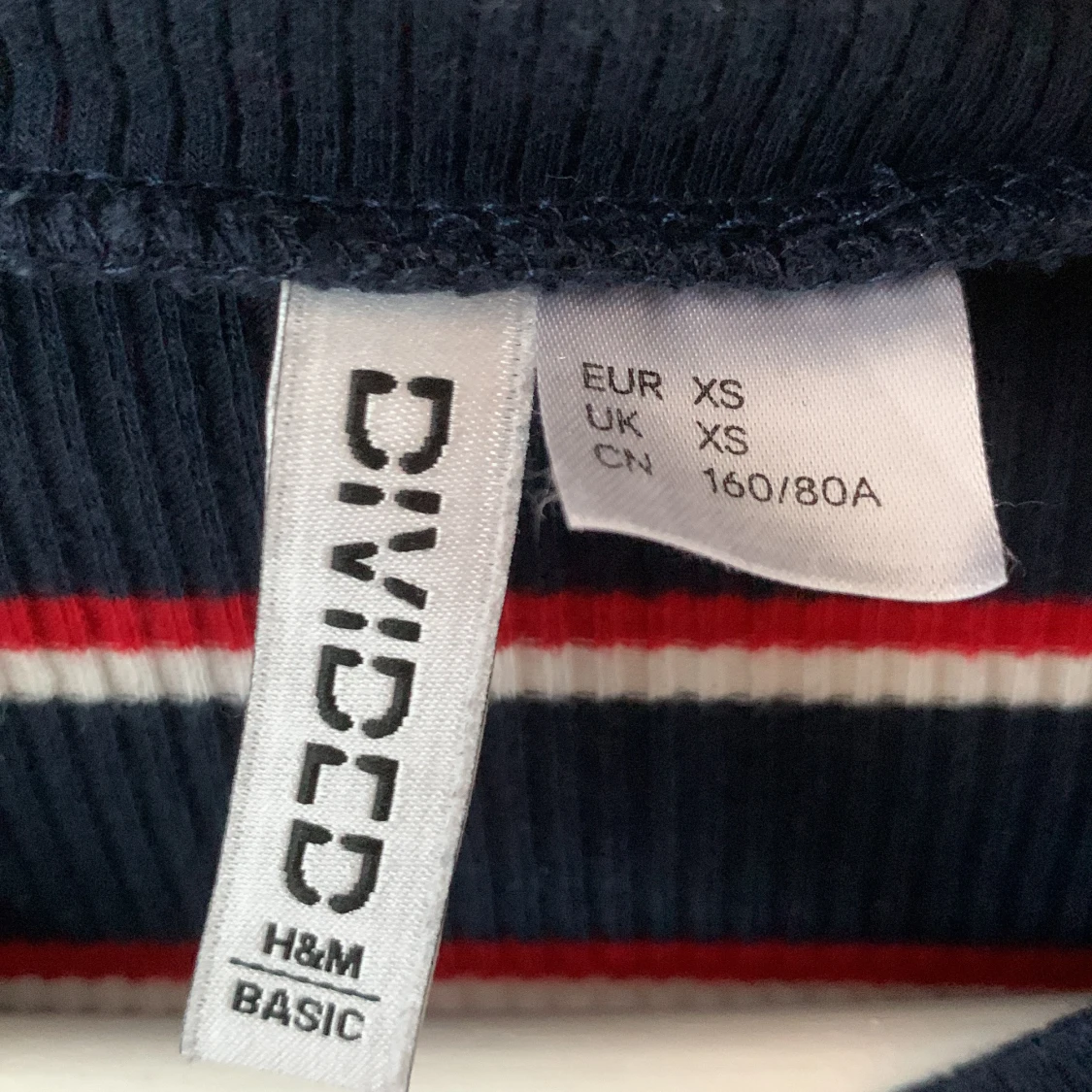 Randig h&m topp - 90