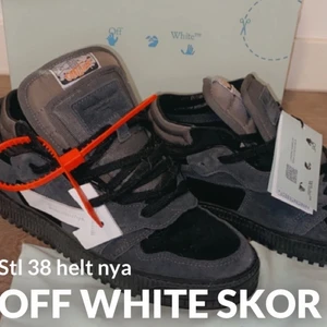 Off white skor - Helt nya, stl 38 köpt för 5060kr säljer för 3500kr kan sänka vid snabb affär. 