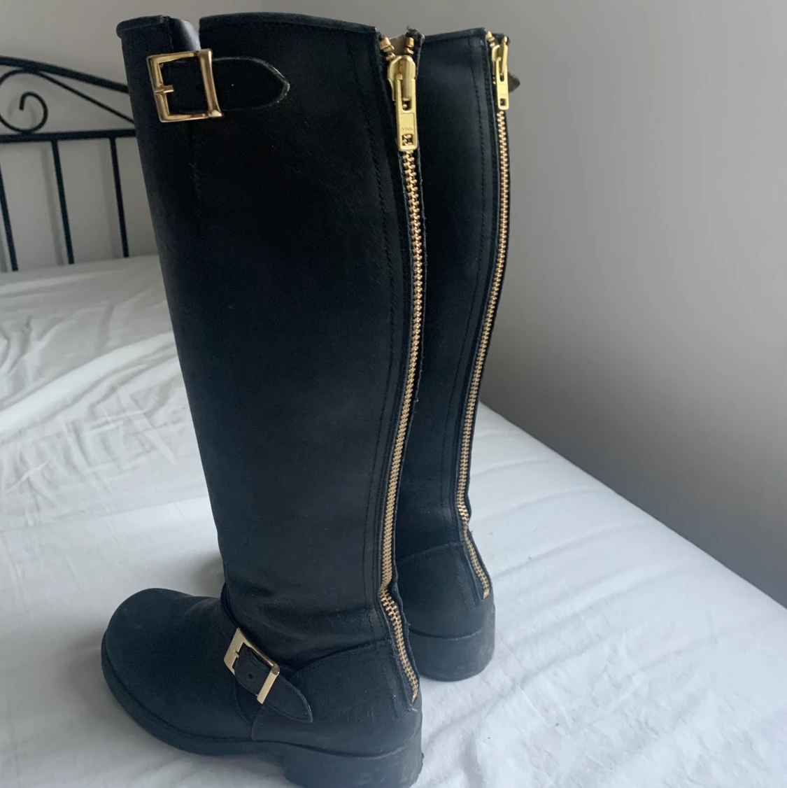 Svarta johnny bulls stövlar - 90