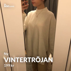 Vintertröja  - Jag säljer denna vintertröja, jag fick den för två dagar sedan för min födelsedag, men jag gillar den inte så jag säljer den, jag säljer den till 150 kr om du är intresserad, säg till