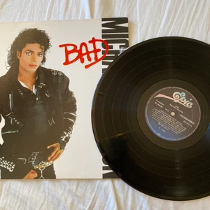 Michael Jackson vinylskiva  - Michael Jacksons album Bad på vinylskiva