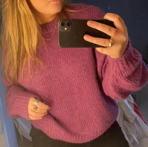 Fin oversized stickad tröja!  - Fin oversized stickad tröja, Bra skick!