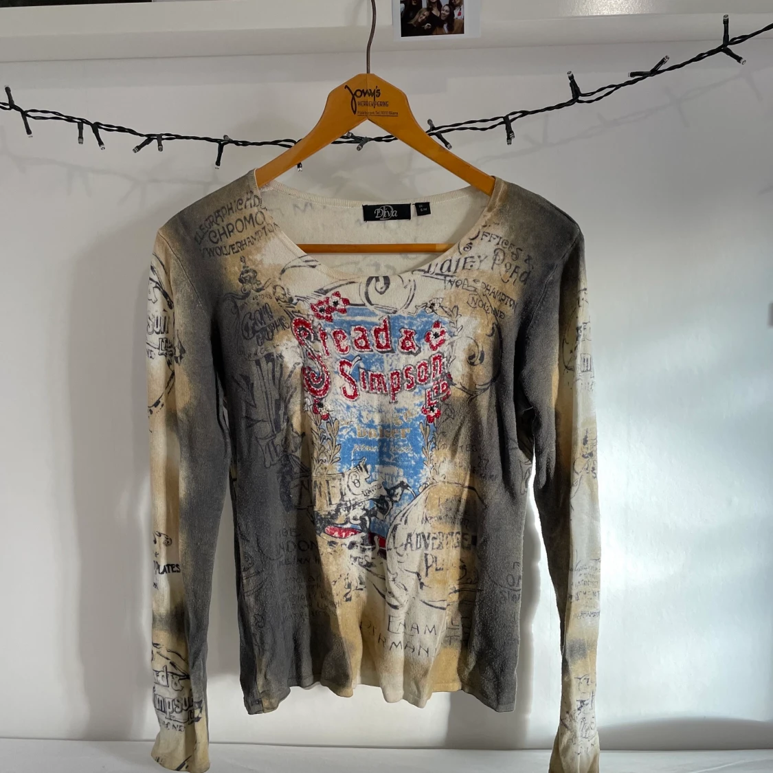 Långärmad tröja S (SÅLD)