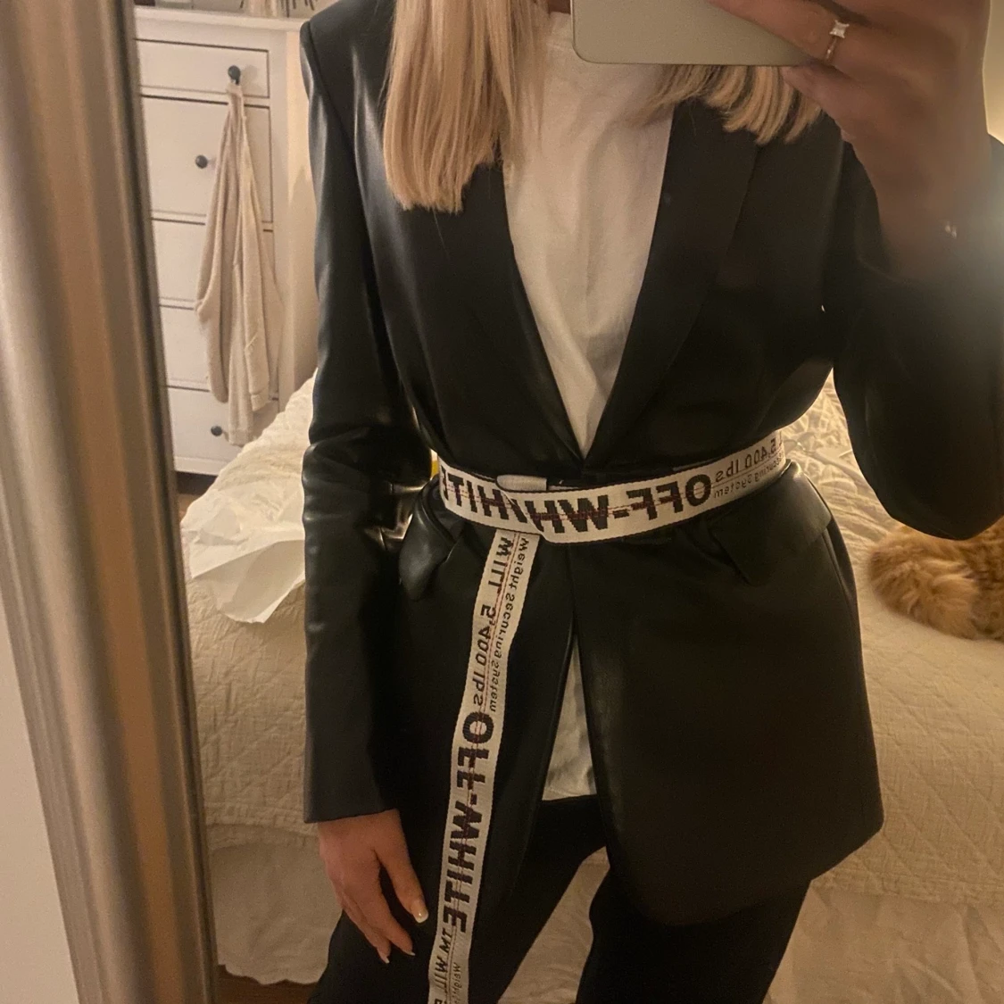 Off white bälte - 90