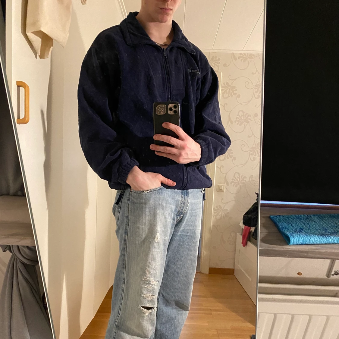 Vintage Columbia Fleece Zipper - 90