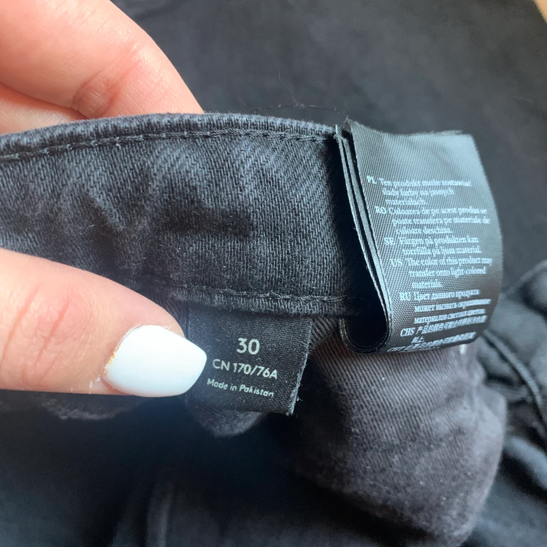Svarta jeans från monki  - 91