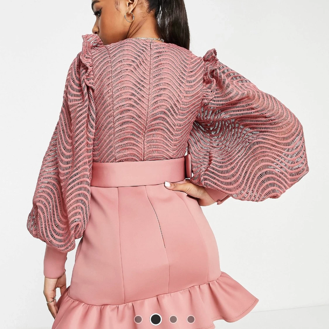 Rosa klänning strl 44 - 90