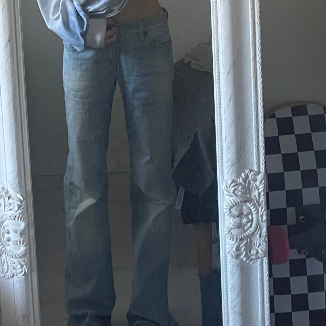 Lågmidjade jeans  - 90