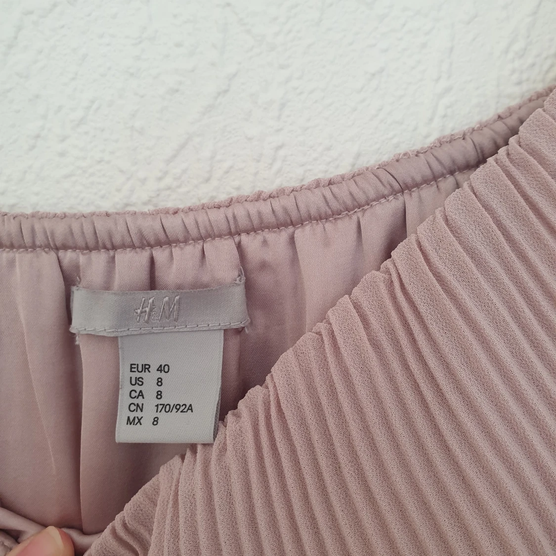 Rosa klänning, stl 40 - 91