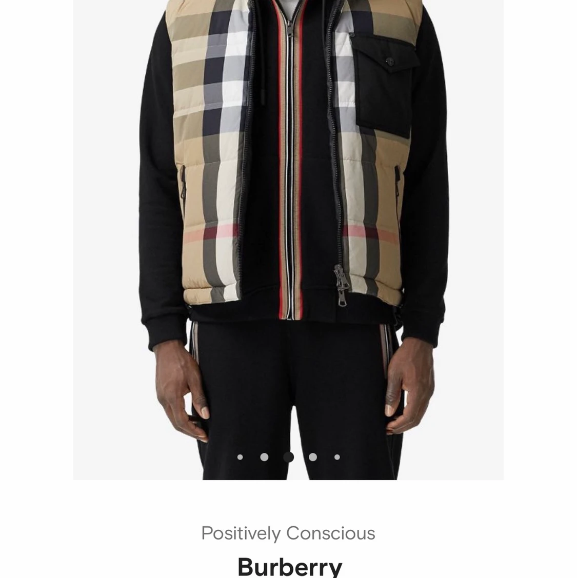 Burberry puffväst - 90