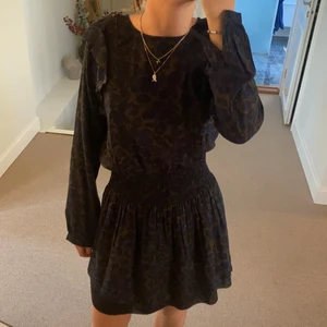 Zadig klänning - Söt klänning från Zadig i leopard mönster! Strl s/14, sparsamt använd! 400+frakt