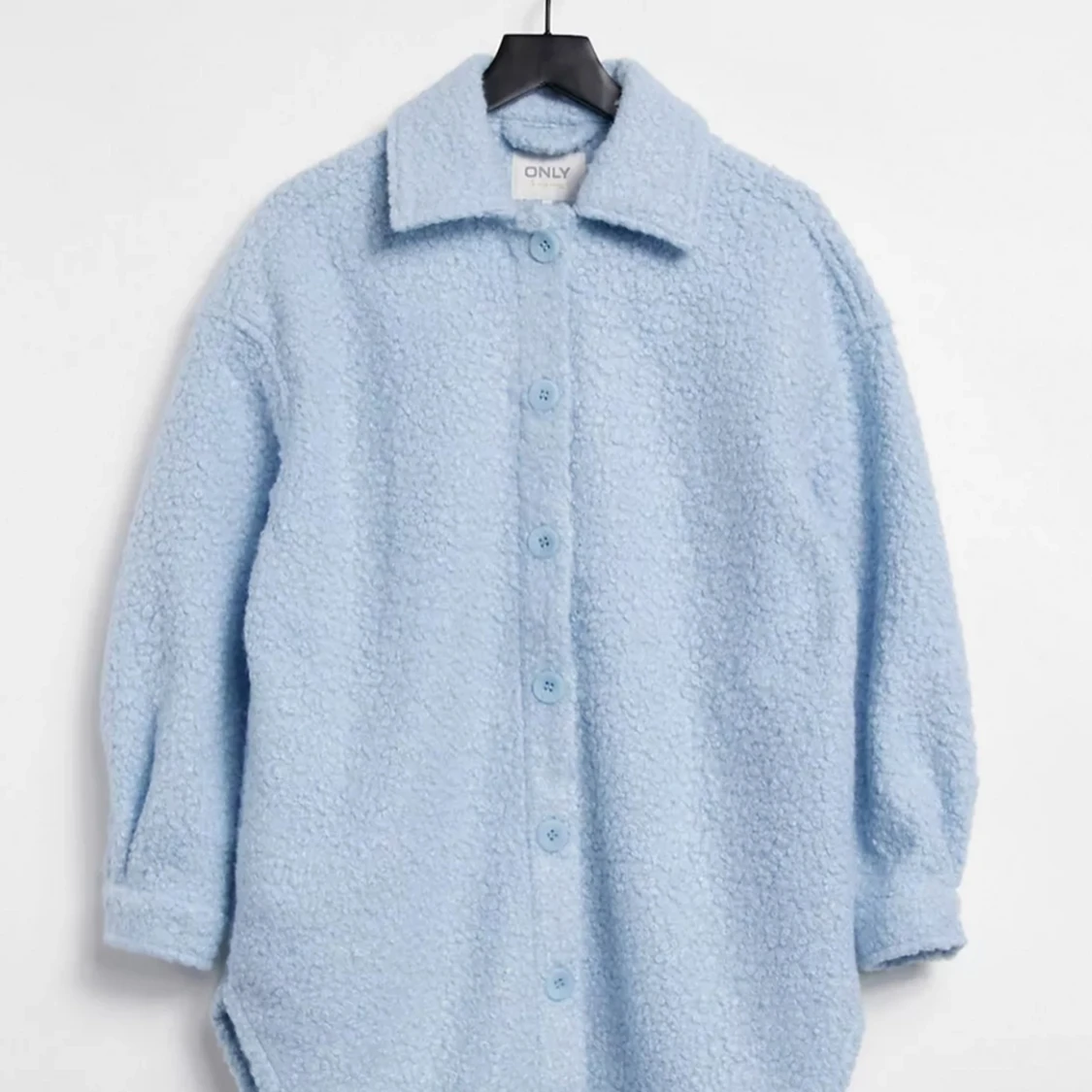 Blå skjortjacka storlek M  - 90